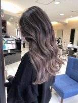 プライズ 池袋店(prize) バレイヤージュモーヴベージュモーブカラーニュアンス池袋2268