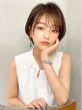 シルクレイ 新宿店(Silk-lei) 小顔似合わせカット×ショート 20代30代40代