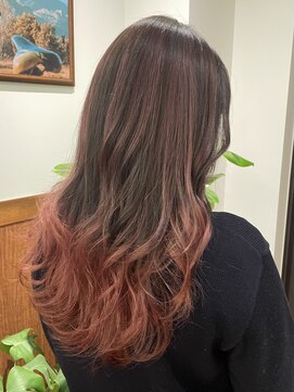 エイトナゴヤ 名駅店(EIGHT nagoya) 【EIGHT nagoya】バレイヤージュ/グラデーション/ピンク