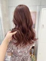 ローウェ 渋谷(Louwe)&nbsp;ブリーチなしのピンクブラウン