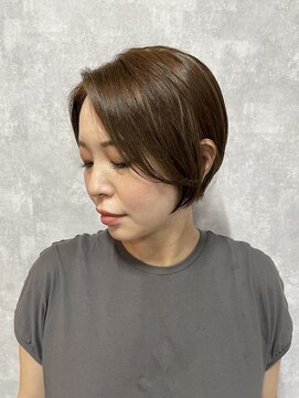 シールドヘアー 沖縄 新都心(C'LD Hair) 【 C’LD 】お客様スタイル_大人綺麗なまとまるショート