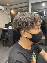 レベル 葛西店(LEVEL) 波巻きパーマ 波巻きスパイラル メンズカット 葛西 葛西メンズ