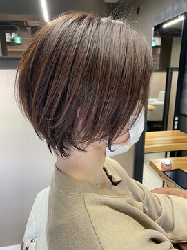 ナナ なかもず店(nana) ナチュラルショートボブ