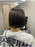 髪質改善/ハイライトダブルカラー/ボブ【藤沢／藤沢駅】