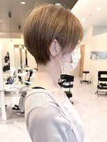 ヴィサージュタイム(VISAGE thyme) 丸みショート/ショートボブ/ショート/ハイライト/ベージュ