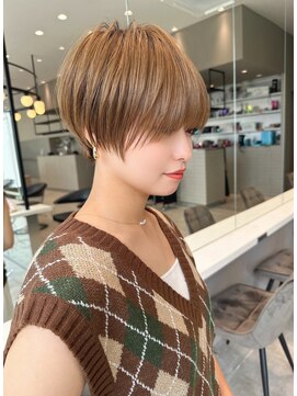 ロンド クラン 岡崎(Lond Clan) 横顔が綺麗に見えるハンサムマッシュショートヘア