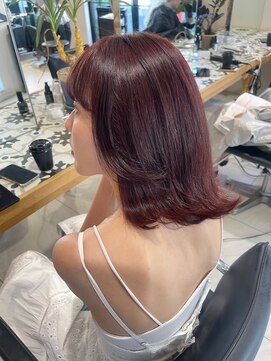 ヘアサロン ガリカ 表参道(hair salon Gallica) 大人モテ髪ラベンダーココア/ブリーチなしダブルカラー