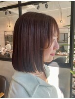 イリヘアサロン(iri hair salon) 髪質改善ストレート＋ロブ