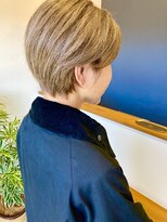 ブルーマリヌ(blue marine) ハイトーングレーカラーボブ