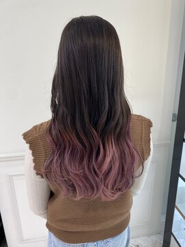 アプリバイリアン 浦和2号店(appri by Rien) グラデーション/ピンク