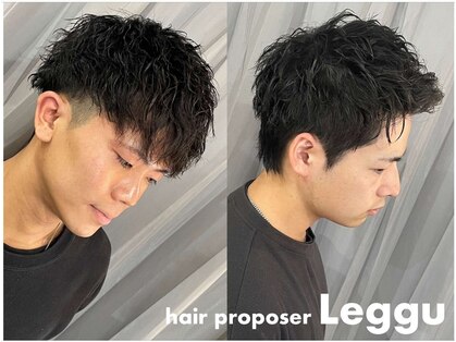 ヘアープロポーザー ラグ(hair proposer Leggu)の写真