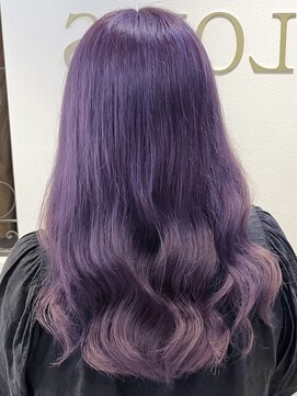 ラビスモア(Lovis moa) 切りっぱなしボブ/エアリーロング/ピンクブラウン/美髪のススメ