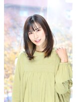 アエレ(Aere)&nbsp;【Aere池袋】インナーカラー×セミロング×ストレート☆小林