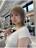 レイヤーボブ×ハイトーン[心斎橋/髪質改善]