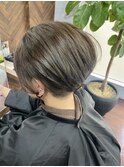 クールボブ☆艶感アッシュグレージュ