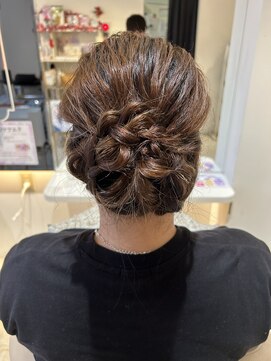 ウィル 京橋店(WiLL) WiLL京橋店【栗野が作る】☆大人綺麗なお団子ヘア☆