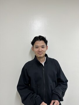 メリケンバーバーショップ トーキョー(MERICAN BARBERSHOP TYO) センターパートパーマ