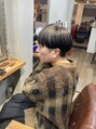 コンパス(COMPASS) ショートヘアにカラーとケアケアデザインが得意です。