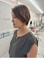 コス(KOS)&nbsp;【KOS 立川】大人ショートカット×クリームベージュ