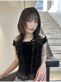 ミディアムヘア顔まわりレイヤーカット吉祥寺　kanon