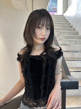 ゼスト パーク(ZEST PARK) ミディアムヘア顔まわりレイヤーカット吉祥寺　kanon