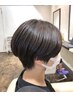 【明るさ、動きに】カット＋根元染めカラー＋表面ハイライト￥16,500