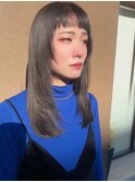 ブリーチ1回で出来るグレージュカラー