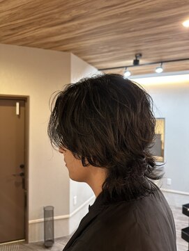 ニコ ヘアリラクゼーション(Nico hair relaxation) ツイストスパイラルレイヤーウルフメンズパーマ