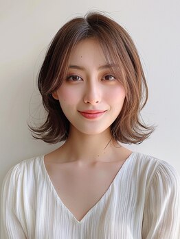アノ たまプラーザ(ano)の写真/たまプラーザ駅徒歩3分★透明感のあるイルミナカラーで肌色まで明るく!絶妙なくすみ感×透明感×柔らかさ◎