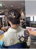 カチモリ三つ編みMIXアレンジ