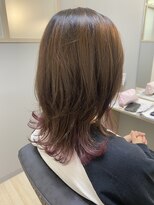 アンフレール レイヤー×インナーカラー/大園芽依