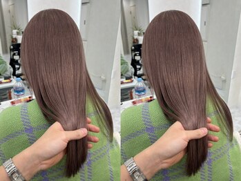 リアンリリィ バイ エイル トウキョウ(Lian lily by Eir Tokyo)の写真/【小岩駅徒歩3分】プチプラでお得に可愛くなれる♪ カット+アディクシーカラー+トリートメント ¥7,800
