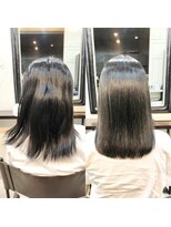エトネ ヘアーサロン 仙台駅前(eTONe hair salon) 【大人女性】艶髪セミロング