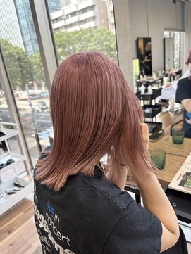 マウ(mau) pink beige