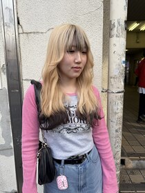 エス 天満店(esu) kr161ブロンドカラー/ブロンドベージュ/裾カラー/エンドカラー