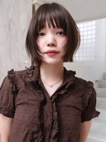 サイン 渋谷(SIGN)&nbsp;お洒落なレイヤーカットハッシュカットレイヤーボブ渋谷