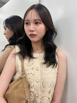 ヌーヴ(Nu:v) レイヤーカット/オリーブベージュ