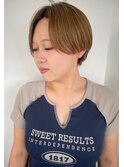 大人ナチュラルハンサムショート