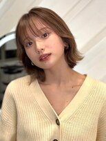 シー バイ ロンド 新宿(Sea by Lond)&nbsp;ミディアム×暗めカラー[デザインカラー/フェイスフレーミング]