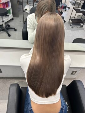 キング 心斎橋店(K!ng) 縮毛矯正髪質改善レイヤーカットトリートメント心斎橋美容室