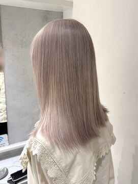 シピ バイ ブレス(shipi. by brace) 【fuka】ホワイトグレージュ/ハイトーン/学割U24