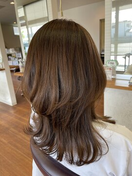 ミナ Hair design mina ヘアデザイン 艶髪ハリコシカラーコース