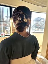 コンティロミー(CONTI ROMMY.) 振袖ヘアーセット☆着付け和装◎シニヨンヘア20代卒業式成人式