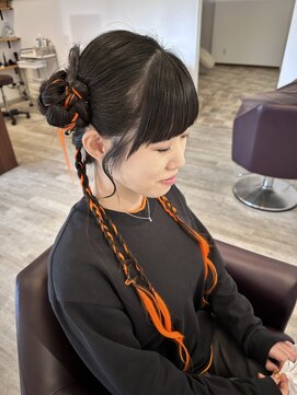 推し活ヘアセット