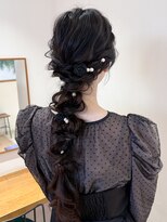 ビューブルー 亀戸錦糸町(VIEW BLUE)&nbsp;小顔に見せるヘアセット/タイトで大人可愛い/結婚式/髪質改善