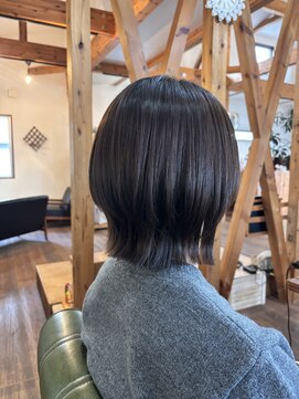 チェリーコークガーデン(CHERRYCOKEGARDEN) シャキッとしない柔らかい地毛風縮毛矯正