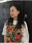 カーリーパーマ　くるくるパーマ　癖毛風パーマ
