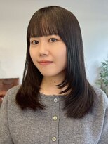 マッシュ チャヤマチ(MASHU chayamachi)&nbsp;柔らか透明感/ブリーチなし/オリーブブラウン/大阪梅田
