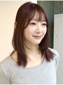 透け感ラベンダーカシス×くびれミディ☆彡