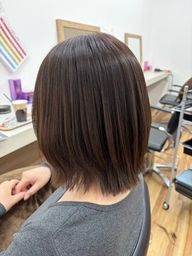 ステラバイアンフィニー(stellaebyINFINI) 長めのくびれボブ